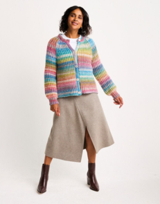Sirdar Knitting Pattern / Kit - Jewelspun Chunky #10806 Metamorphic Cardigan