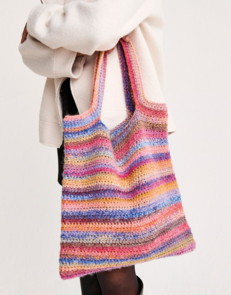 Sirdar Crochet Pattern / Kit - Jewelspun Chunky #10810 Crystal Bag