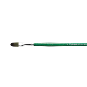 Tintoretto 378 Smeraldo Synthetic - Filbert Brush, Long Handle