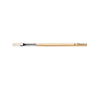 Tintoretto 295 Longer Hair Filbert Brush, Extra Bristle, Long Handle