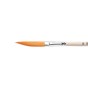 Tintoretto 897 Amber Synthetic - Sword Long Brush, Short Handle
