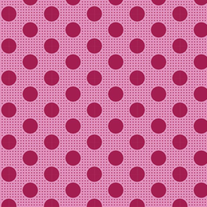 Tilda Medium Dots - Maroon