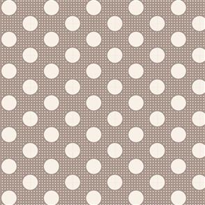 Tilda Fabric - Basics - Medium Dots Grey