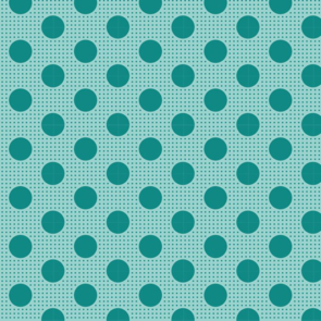 Tilda Medium Dots - Dark Teal