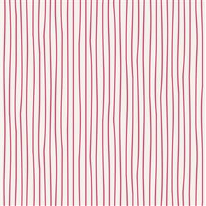Tilda Fabric - Basics - Pen Stripe Pink