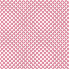 Tilda Fabric - Basics - Paint Dots Pink