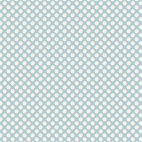 Tilda Basics - Paint Dots Light Blue