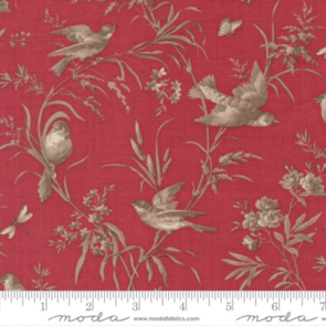 Moda French General - Joie de Vivre - Moineau - Rouge
