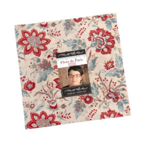 Moda French General || Fleur De Paris || Fleur De Paris - 10" Square Layer cake (42pcs)