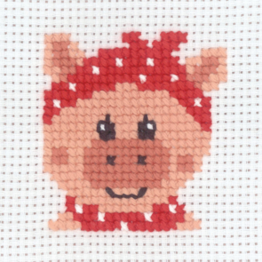 Permin My First Cross stitch Kit - Pig