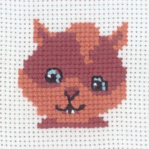 Permin My First Cross stitch Kit - Squirrel