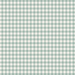 Tilda Wideback - Gingham Yd Duckegg 108"