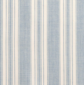 Tilda Woven Tea Towel - Biscuit Stripe Blue
