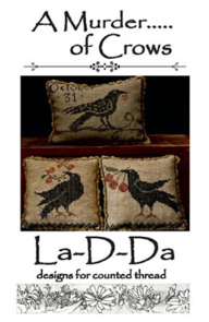 La-D-Da Cross Stitch Chart - A Murder...of Crows