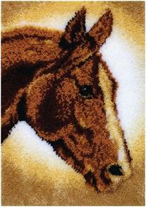 Caron Wonderart Horse - Latch Hook Kit 51 x 76cm
