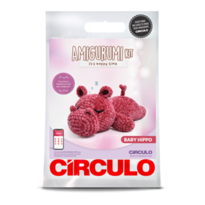 Circulo Amigurumi Kit (NAPPY TIME) Baby Hippo