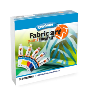 Derivan Fabric Art Paint Primary Set