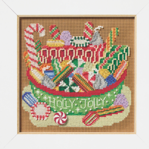 Mill Hill Buttons & Beads Cross Stitch Kit – Winter Series - Christmas Candy