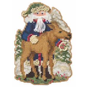 Mill Hill Cross Stitch Ornament Kits Alaskan Santa – Denali Santa