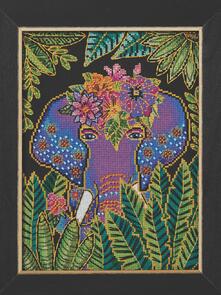 Mill Hill Laurel Burch Bead & Cross Stitch Kit - Elephant (2026)