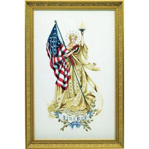 Mirabilia Cross Stitch Chart + Bead Pack - Lady of the Flag 2026 ED