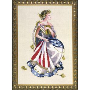 Mirabilia Cross Stitch Chart + Bead Pack - Queen of Freedom 2026 ED