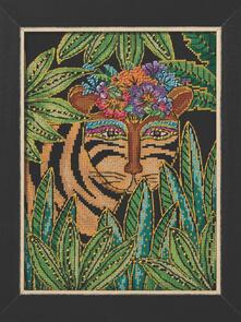 Mill Hill Laurel Burch Bead & Cross Stitch Kit - Tigress (2026)