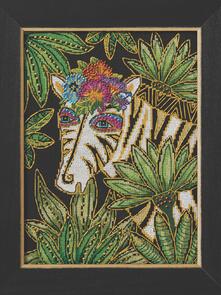 Mill Hill Laurel Burch Bead & Cross Stitch Kit - Zebra (2026)