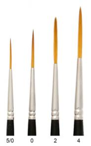 Trekell Golden Taklon 6" Handle - Script