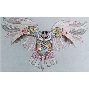 Hazel Blomkamp Crewel Creatures Kit - Maureen the Owl