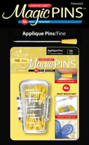 Taylor Seville Magic Pins Applique Fine 50pc