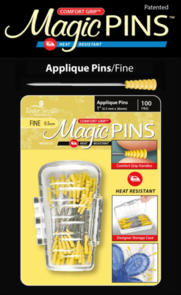 Taylor Seville Magic Pins Applique Fine 100pc
