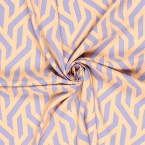 Nooteboom Twill Stretch Fabric Abstract - 255gsm