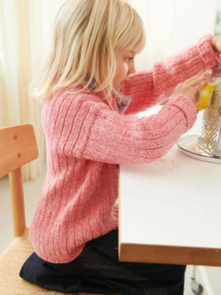 Sandnes Garn Finnick Sweater Junior - Knitting Pattern / Kit