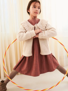 Sandnes Garn Pattern 2401-7 - Lilly Blouse Junior - Full Kit