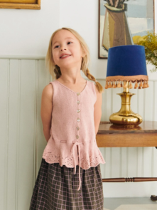 Sandnes Garn Pattern 2603-3 - Adeline Top Junior - Full Kit