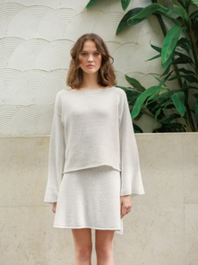 Sandnes Garn Pattern 2404-8 - Milly Sweater & Skirt - Full Kit