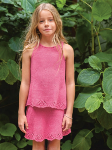 Sandnes Garn Pattern 2405-6 - Augustin Singlet & Skirt - Full Kit