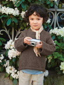 Sandnes Garn Pattern 2408-2 - Kinsley Sweater Junior - Full Kit