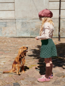 Sandnes Garn Pattern 2408-5 - Lilja Skirt Junior - Full Kit