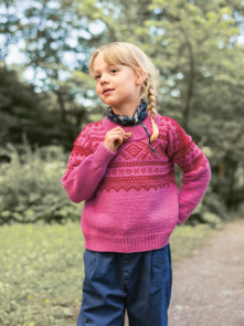 Sandnes Garn Pattern 2411-1 - Marius Children Sweater- Full Kit