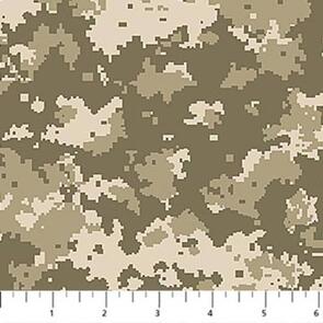 Northcott Studio CRAZY FOR CAMO 24240-34