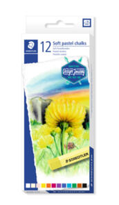 Staedtler Soft Pastel Chalks Box Of 12 Assorted Colours