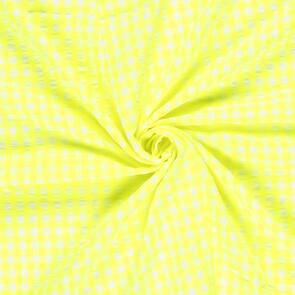 Nooteboom Cotton Poplin Fabric Seersucker Check Big - 100gsm
