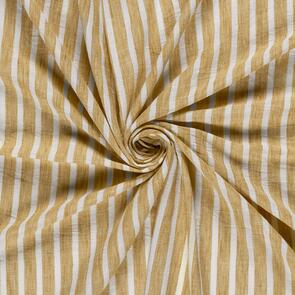 Nooteboom Woven Polyester Fabric Stripes Linen-Look - 175gsm