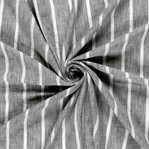Nooteboom Woven Polyester Fabric Stripes Linen-Look - 175gsm