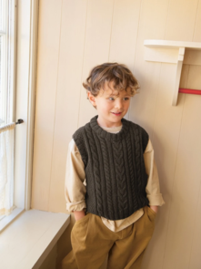 Sandnes Garn Pattern 2501-3 - Caspian Slipover Junior - Full Kit