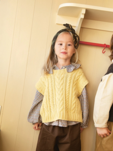 Sandnes Garn Pattern 2501-4 - Cora Slipover Junior - Full Kit