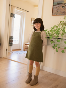 Sandnes Garn Pattern 2501-5 - Clementine Dress (Sunday/Alpakka Folgetrad) - Full Kit
