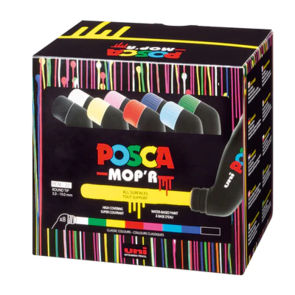 Uni Posca MOP'R 8 Pack - Assorted